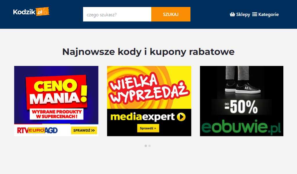 Promocje online na Kodzik.pl